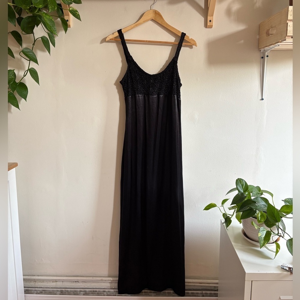Vintage Slip Maxi Dress – Size Small - Picture 6 of 7